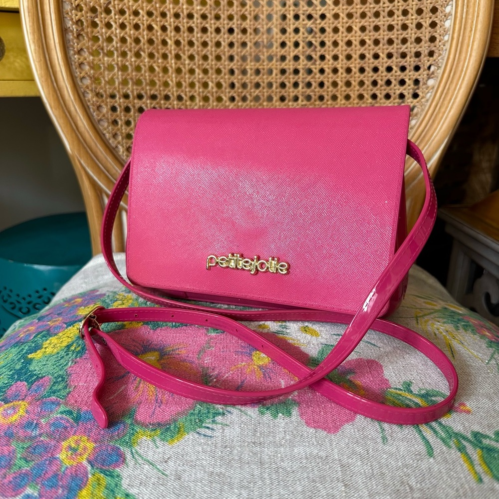 Petite Jolie Fuchsia Pink Crossbody Bag
